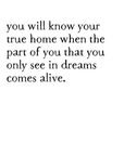 greeting card: true home