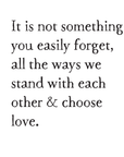 greeting card: with each other