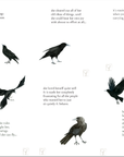 repurposed wood card holder: crow stories 1