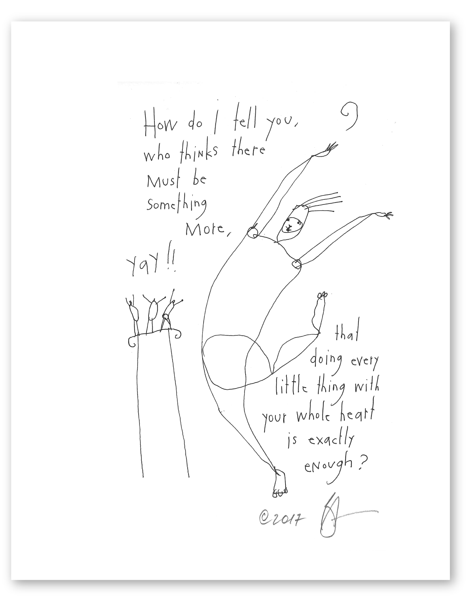 original Instagram drawing by Kai Skye