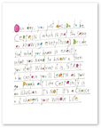 certain choices art print