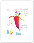 effort art print