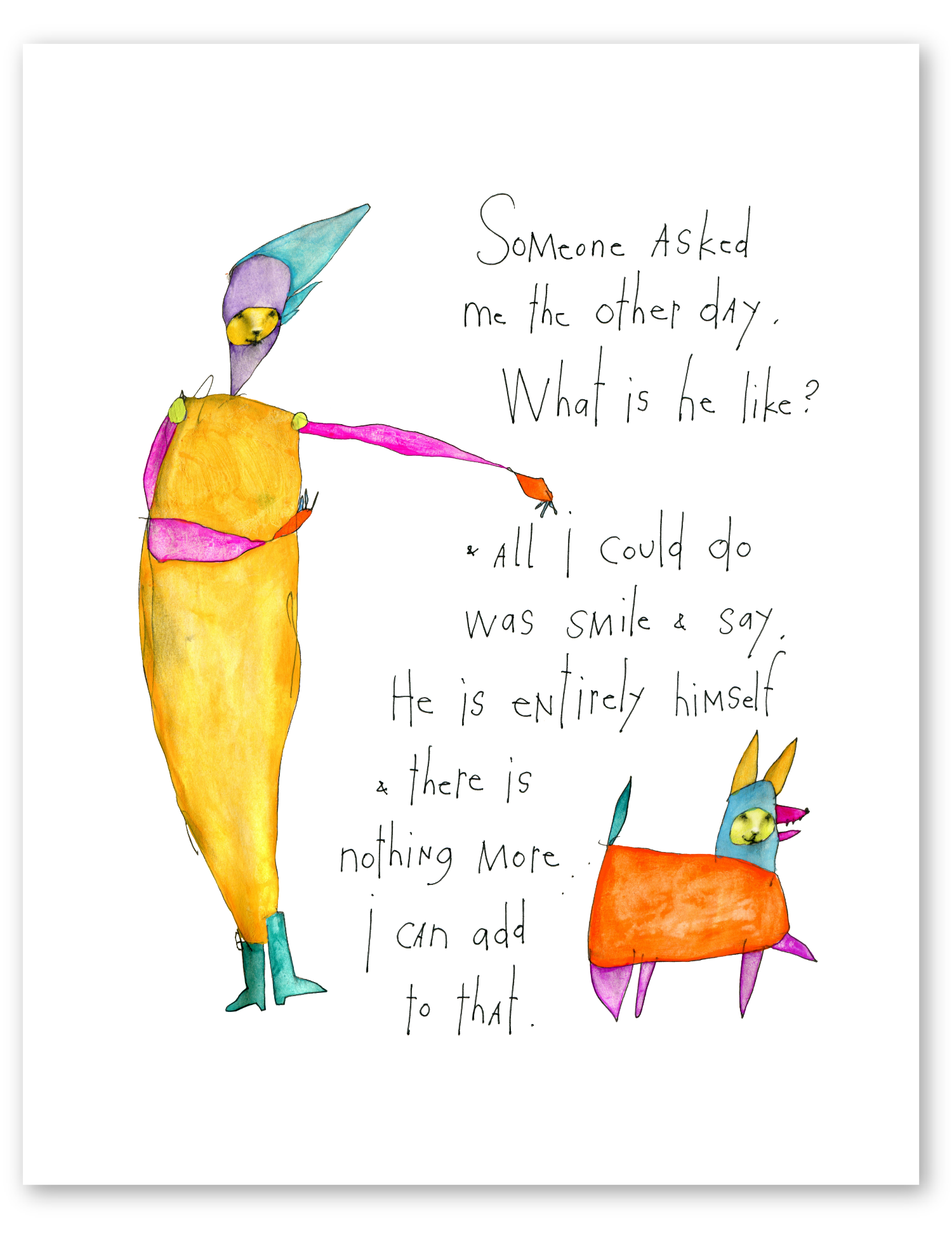 entirely that art print