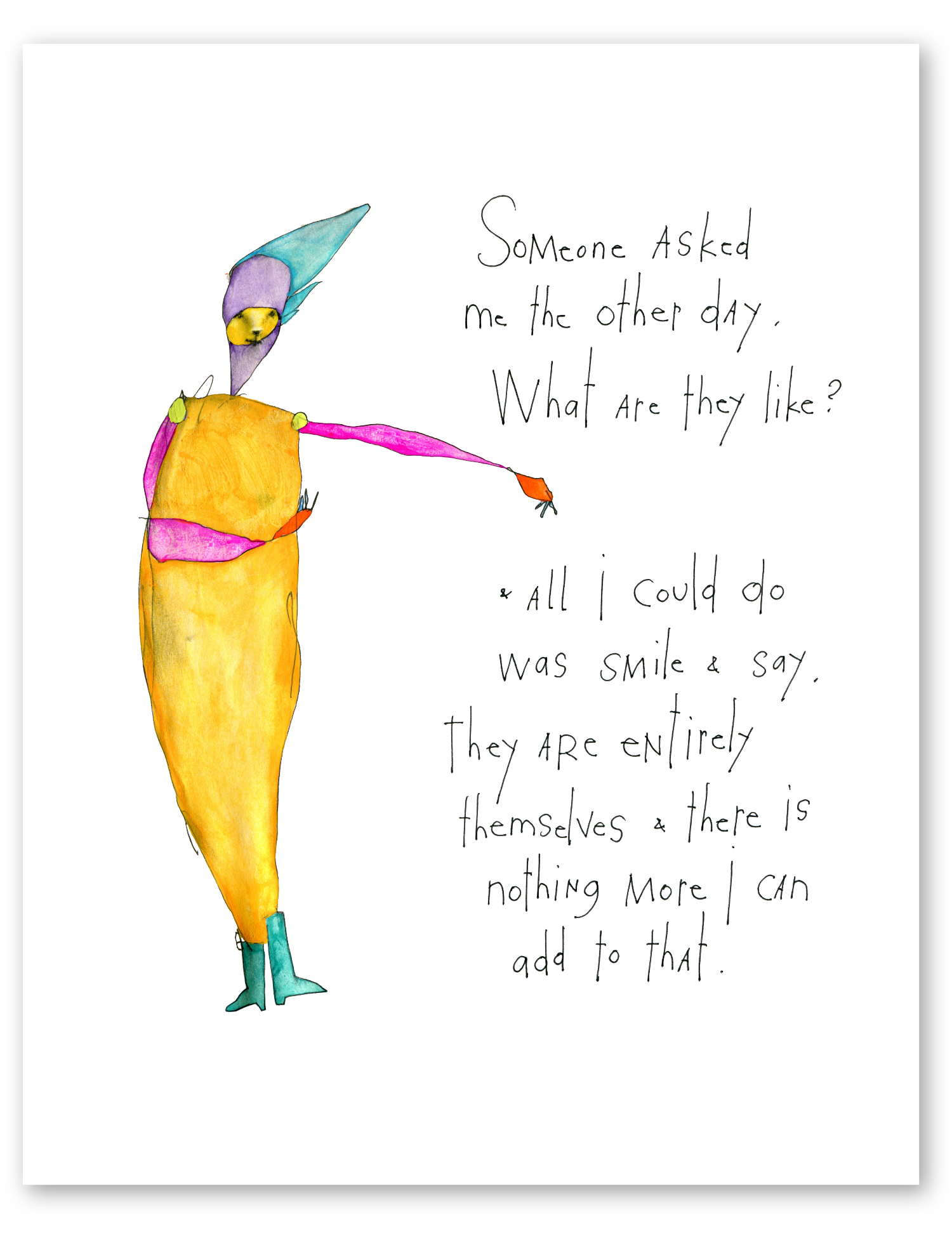 entirely that art print