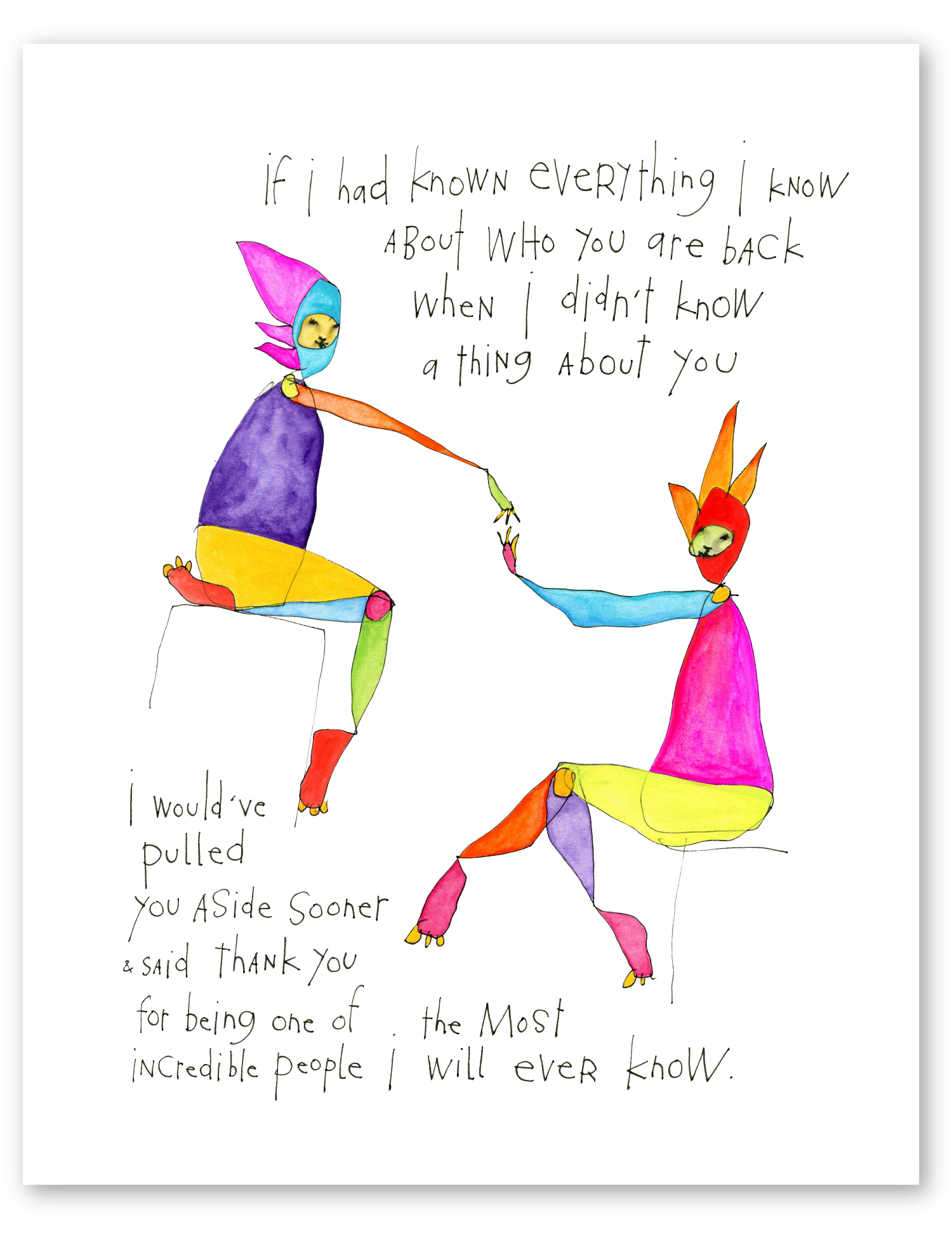 first things art print