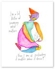 important matters art print