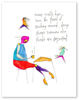 important point art print