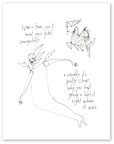 in the past art print