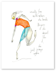 jump again art print