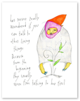 listen first art print