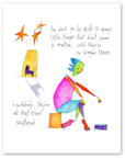 little matters art print