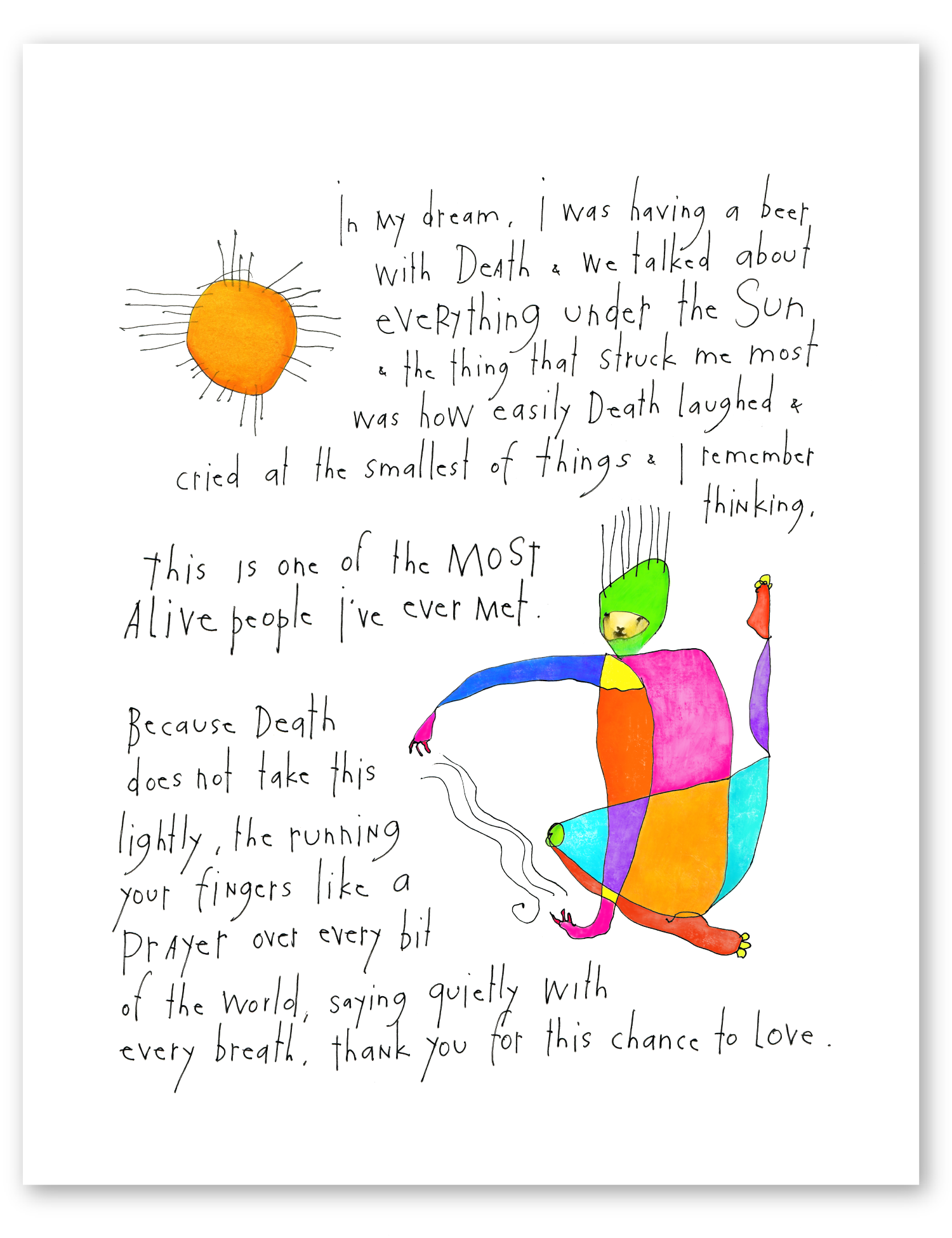 most alive art print