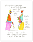 real talk art print