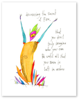 secret of fire art print