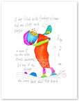 shiny with magic art print