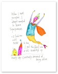 superpower art print