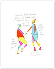 the point art print