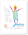 time zone art print