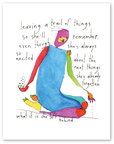 trail of things art print