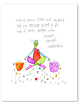 undersaid art print
