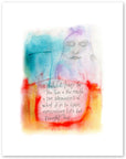 what it is art print