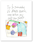 whole thing art print