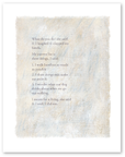 bird & brush: a living print