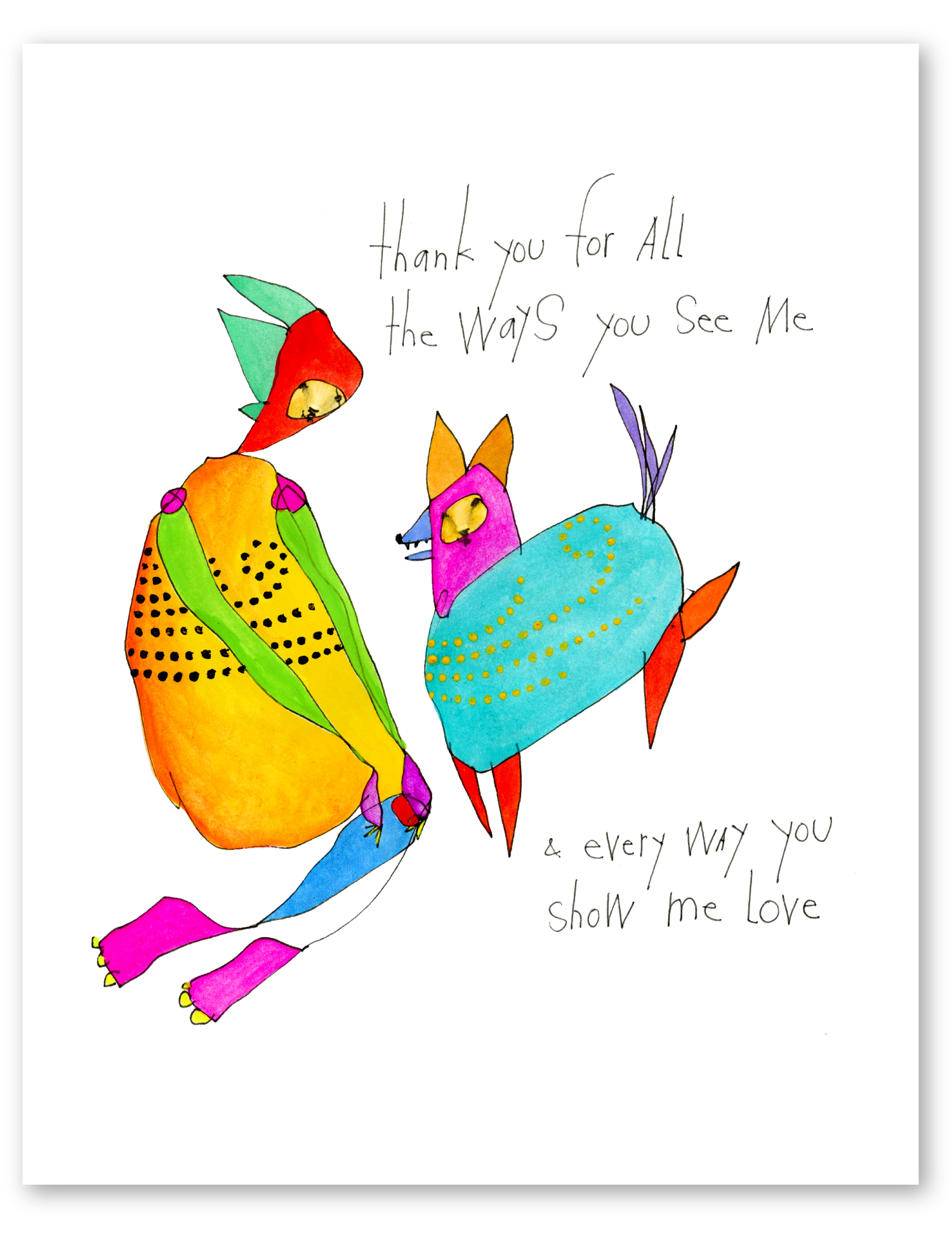 all the ways art print