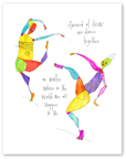dance party art print