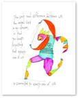 direct line art print