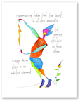 electric moments art print
