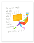 empty art print