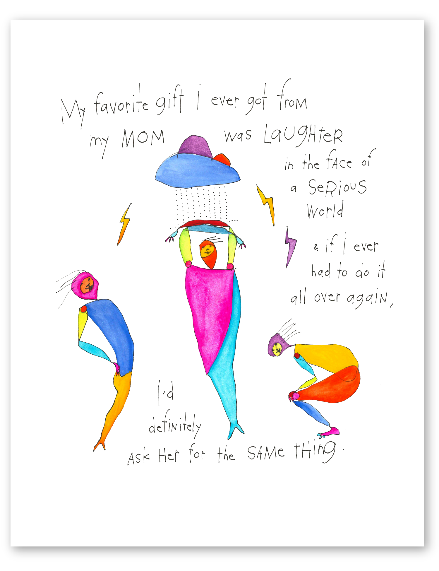 favorite gift art print
