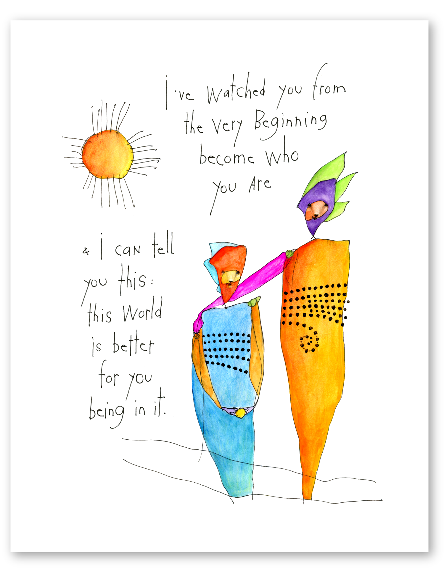 fellow traveler art print