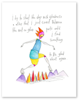glad days art print