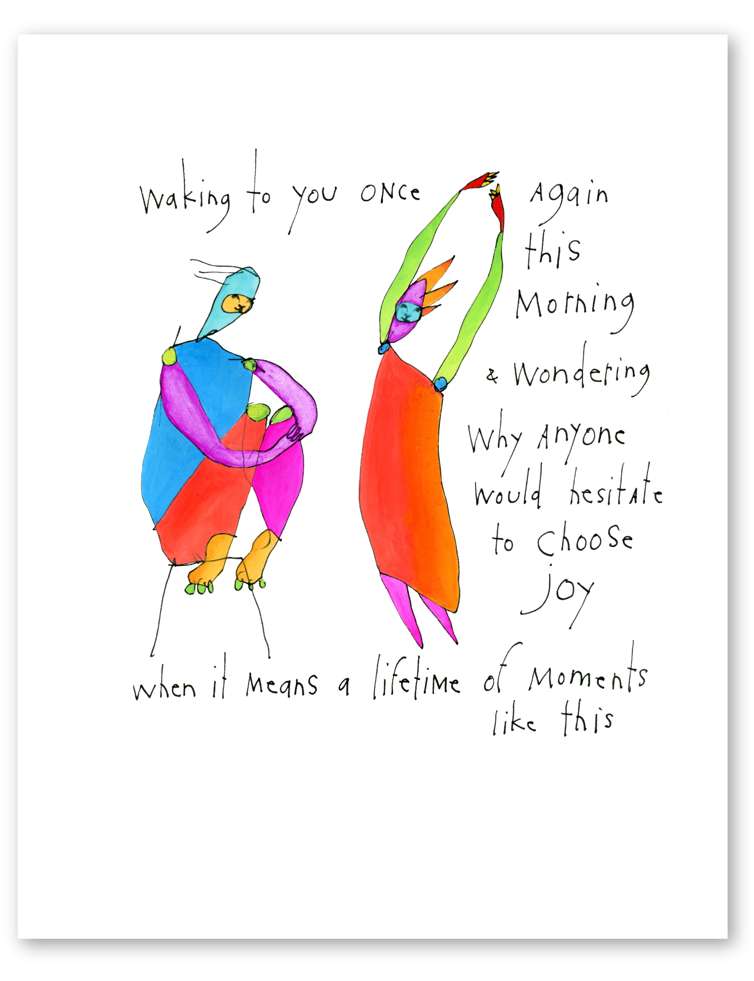 joy life art print