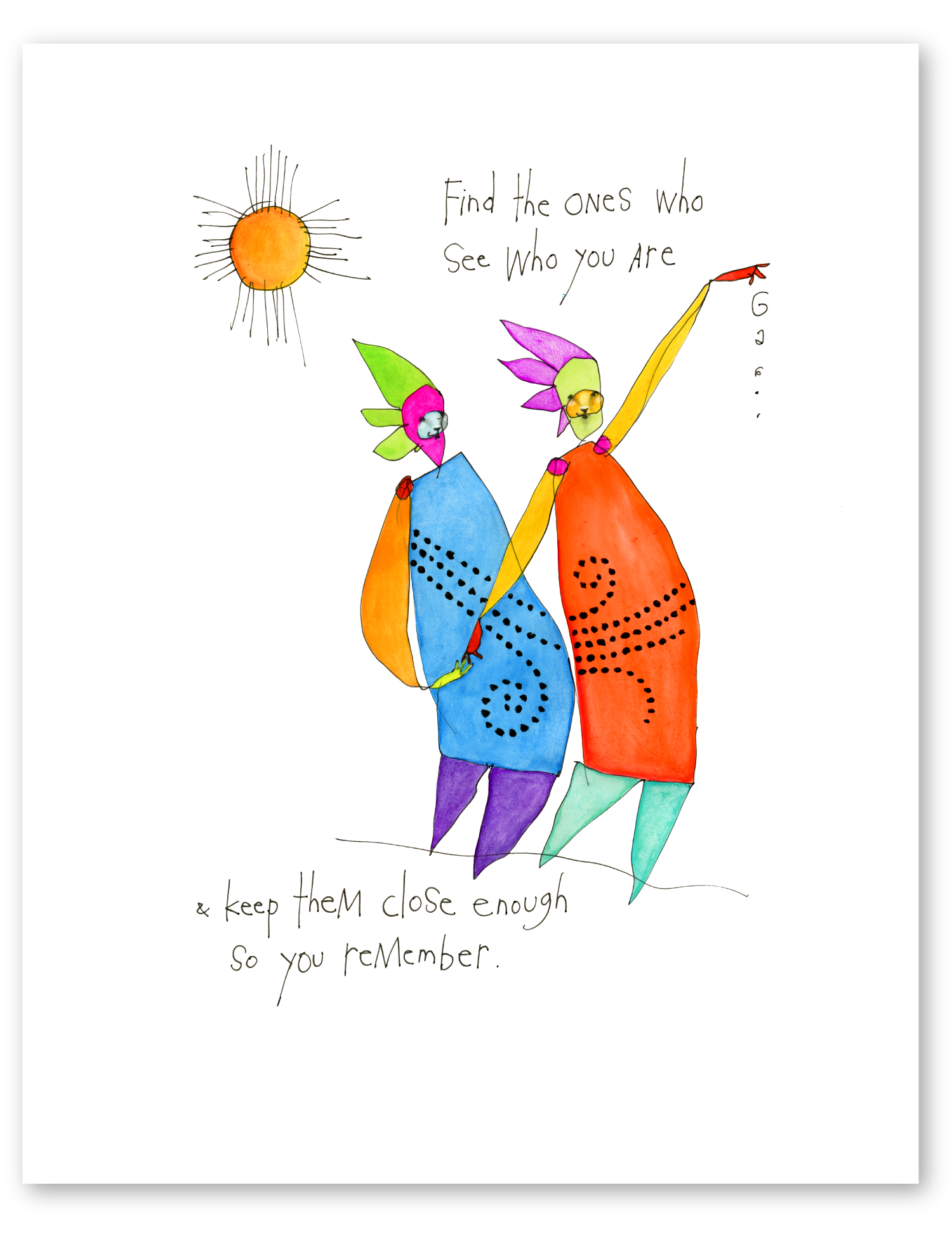 kinship art print