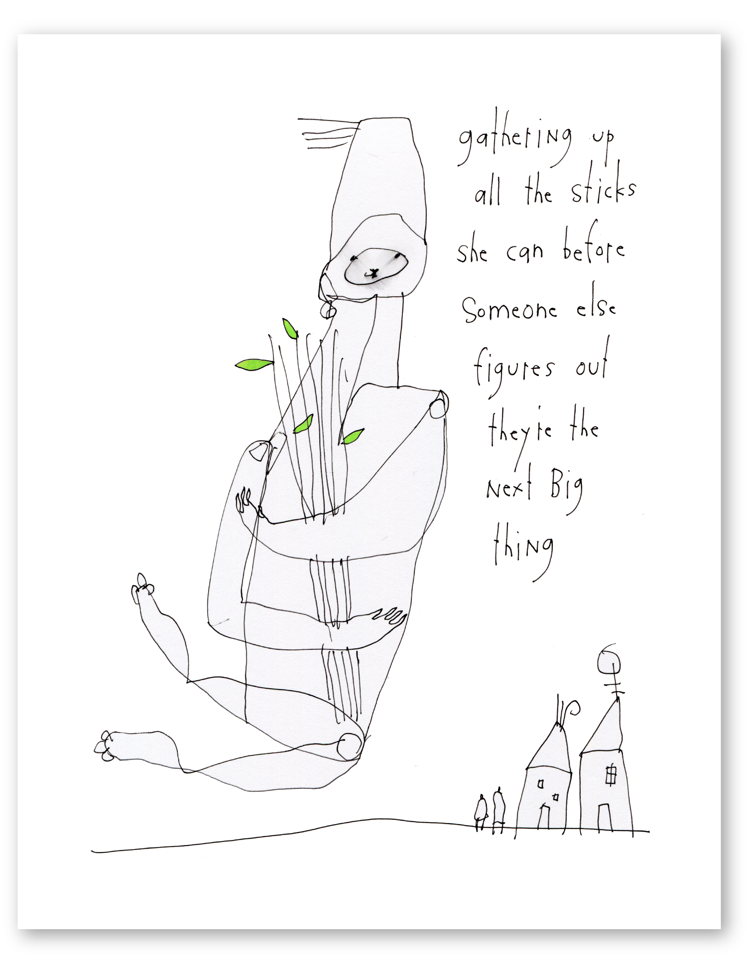 next big thing art print