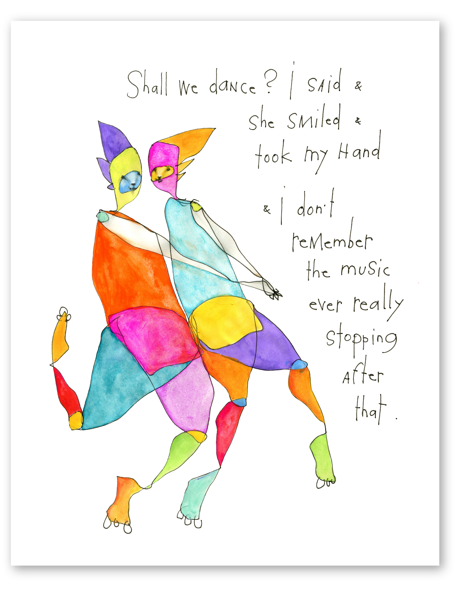 without end art print