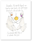 one heart art print