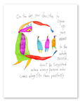 open up art print