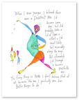perfectly me art print