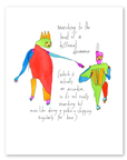 polka beat art print