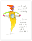 right amount art print