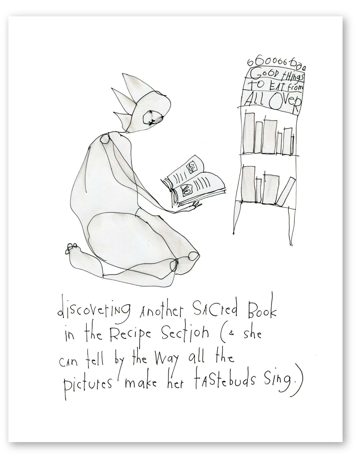 sacred books art print