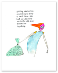 tag along art print