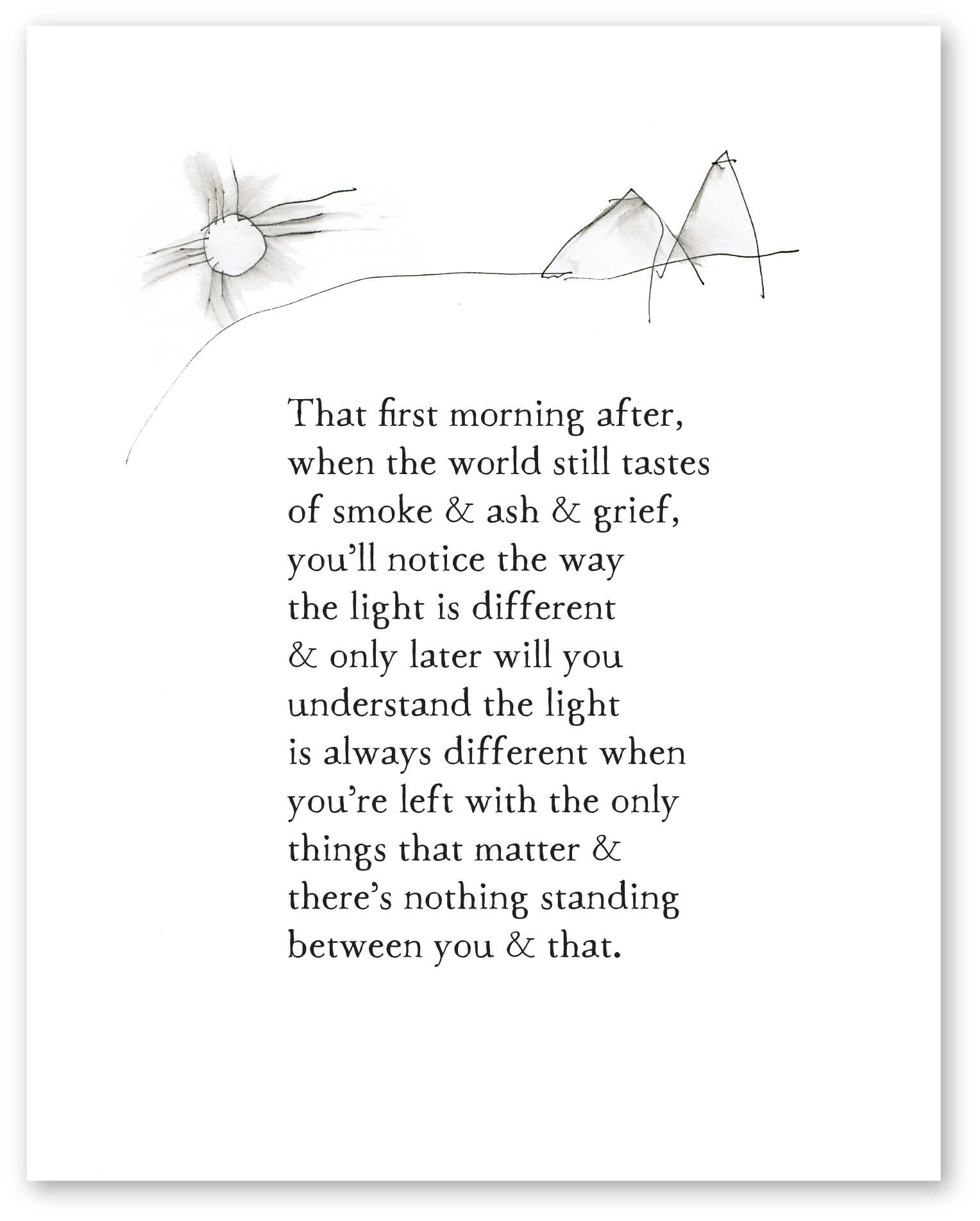 things that matter art print