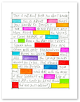 things you know art print