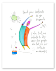 toward joy art print