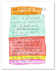 two ideas art print